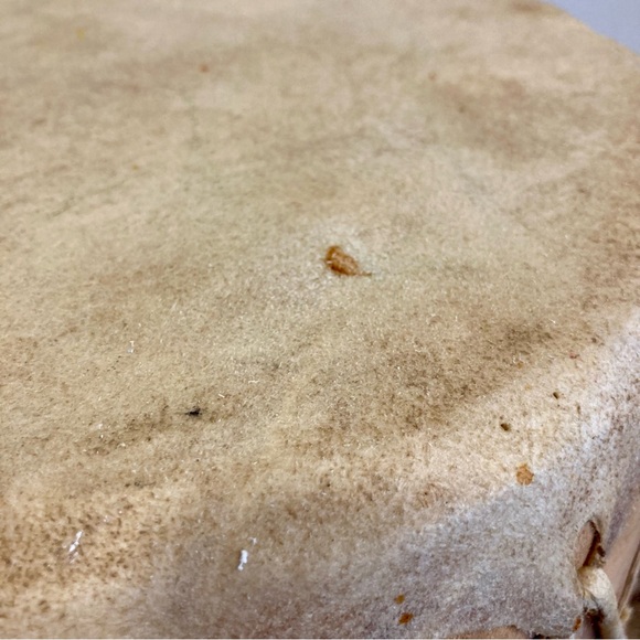 Rawhide Hand Drum Taos Pueblo Red Willow Leather and Wood - Picture 10 of 14